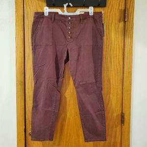 Universal Thread maroon skinny jeans